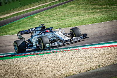 AlphaTauri filming day, Imola, 2020
