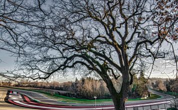 Tutti gli indizi che portano a Imola finale F1 2026 Autodromo Enzo e Dino Ferrari di Imola in inverno, curva delle Acque Minerali