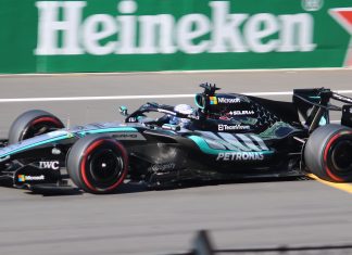 GP Monza 2026: Mercedes favorita, Ferrari sfida il clipping con il nuovo motore George Russell al volante della Mercedes W17 nella stagione 2026 di Formula 1