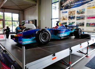 La Sauber C20 del 2001 progettata da Sergio Rinland