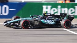 Kimi Antonelli con la Mercedes nelle qualifiche del Gran Premio di Cina 2026