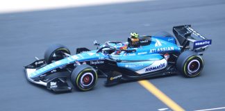 Carlos Sainz con la Williams nelle libere del GP di Cina 2026