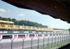 Il rettilineo dei box dell'Autodromo Enzo e Dino Ferrari di Imola