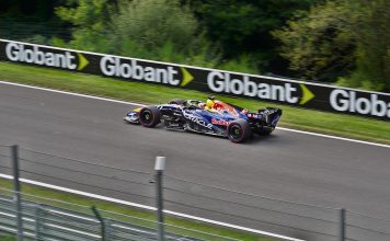 Austin: tutti alla prova, chi può fermare Verstappen? Max Verstappen in pista con la Red Bull RB22 a Spa-Francorchamps nel 2026